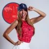 'Merica - Red - Women's Polo 2 'Merica - Red - Women's Polo -Bogey Bros Shop 015 wpolo Merica Red model
