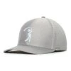 Bogeyman Light Grey - Performance Golf Hat - Stretch Fit 2 Bogeyman Light Grey - Performance Golf Hat - Stretch Fit -Bogey Bros Shop 01 hatSF Bogeyman LightGrey left