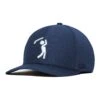 Bogeyman Navy - Performance Golf Hat - Stretch Fit 1 Bogeyman Navy - Performance Golf Hat - Stretch Fit -Bogey Bros Shop 01 hatSF Bogeyman Navy White left