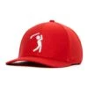 Bogeyman Red - Performance Golf Hat - Stretch Fit 2 Bogeyman Red - Performance Golf Hat - Stretch Fit -Bogey Bros Shop 01 hatSF Bogeyman Red White left