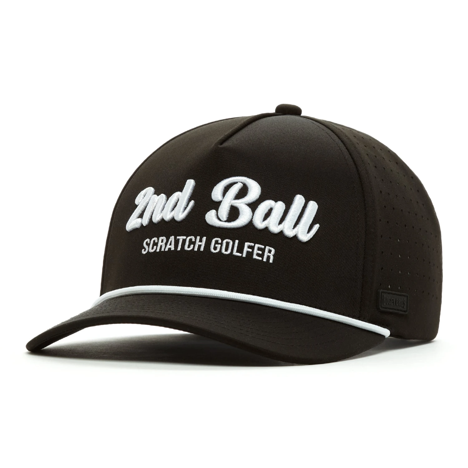 2nd Ball Scratch Golfer - Performance Golf Rope Hat - Snapback 3 2nd Ball Scratch Golfer - Performance Golf Rope Hat - Snapback