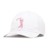 Bogeyman White/Pink - Dad Hat 1 Bogeyman White/Pink - Dad Hat -Bogey Bros Shop 01 hat BogeyBros Dad White Pink left