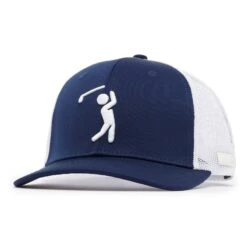 Bogeyman Navy/White - Mesh Trucker Hat - Snapback