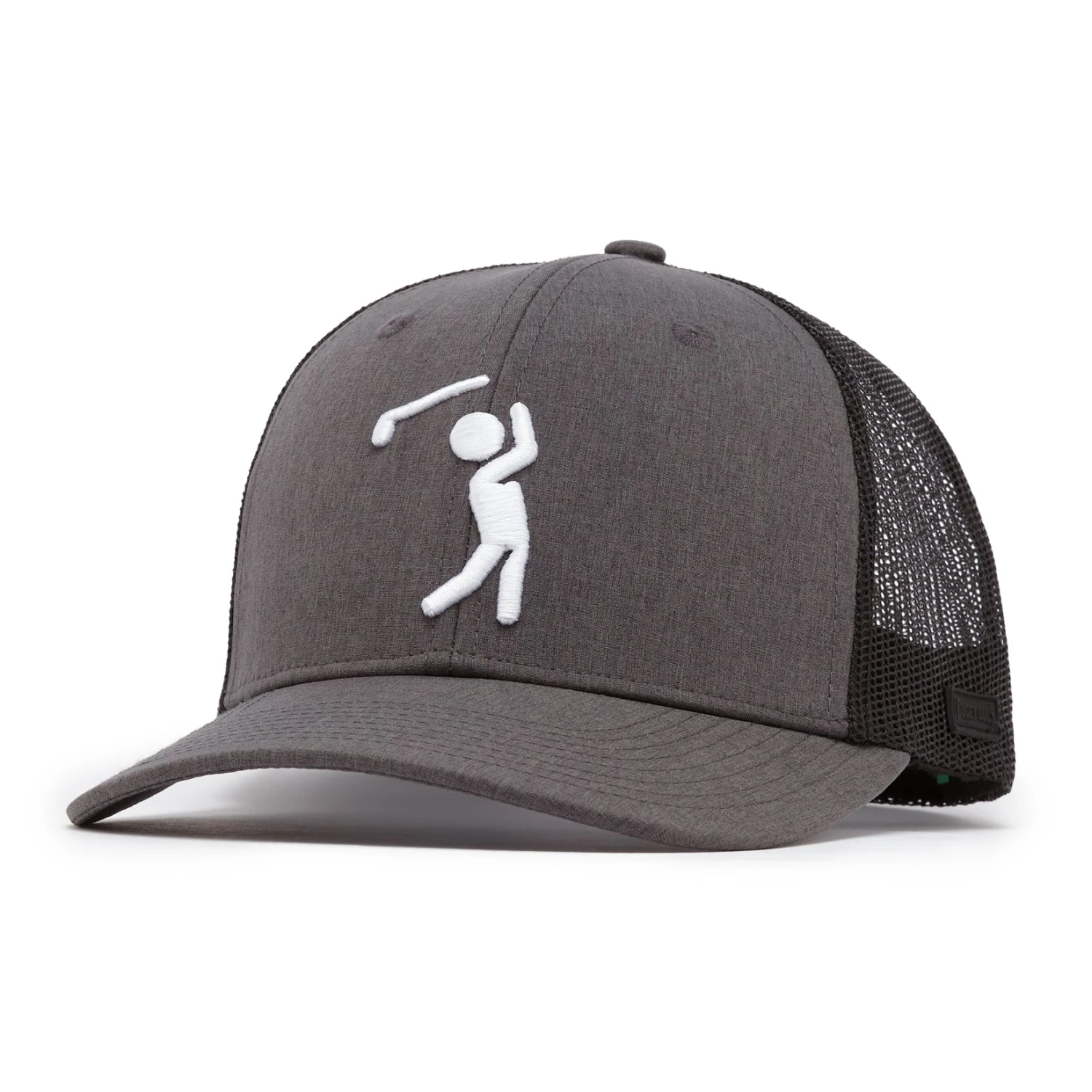 Bogeyman Heather/Black - Mesh Trucker Hat - Snapback 3 Bogeyman Heather/Black - Mesh Trucker Hat - Snapback