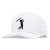 Bogeyman White/White - Mesh Trucker Hat - Snapback 1 Bogeyman White/White - Mesh Trucker Hat - Snapback -Bogey Bros Shop 01 hat BogeyBros Trucker White left
