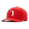 Bogeyman Red - Performance Golf Hat - Snapback -Bogey Bros Shop 01 hat Bogeyman Red White left 1b5ee212 9898 4b09 9a64 45e362cd917e