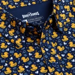 Big Duck Energy - Polo -Bogey Bros Shop 01 mpolo BigDuckEnergy placket