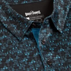 Eyes Up Here - Zapped - Polo 10 Eyes Up Here - Zapped - Polo -Bogey Bros Shop 01 mpolo EyesUpHere Zapped placket