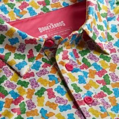 Gummy Bears - Polo 10 Gummy Bears - Polo -Bogey Bros Shop 01 mpolo GummyBears placket