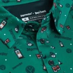 The Meister - Polo 10 The Meister - Polo -Bogey Bros Shop 01 mpolo Jagermeister placket