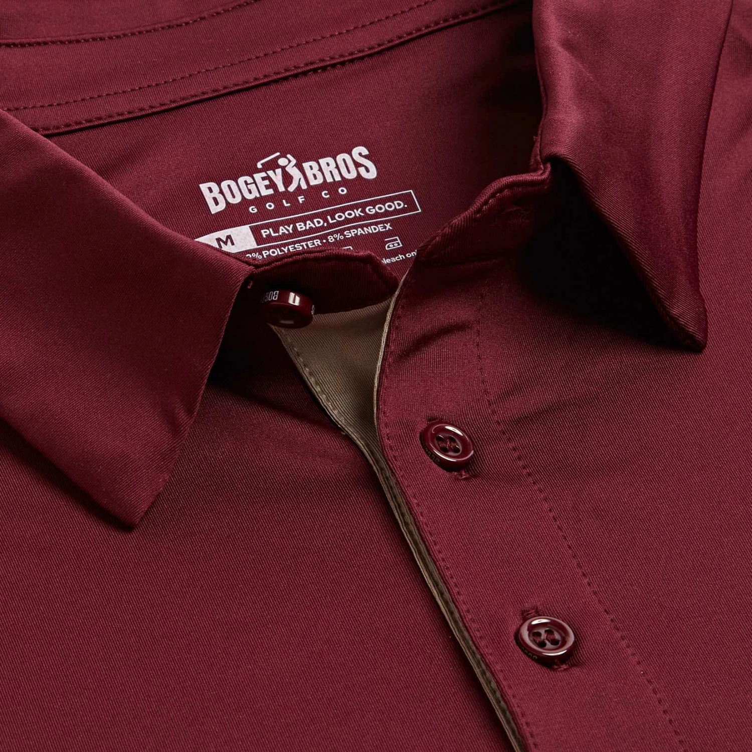 Solid Oxblood - Polo 5 Solid Oxblood - Polo - Image 3