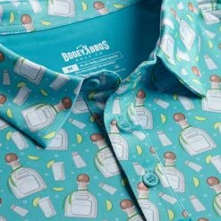 Tequila - Polo 11 Tequila - Polo -Bogey Bros Shop 01 mpolo Tequila placket