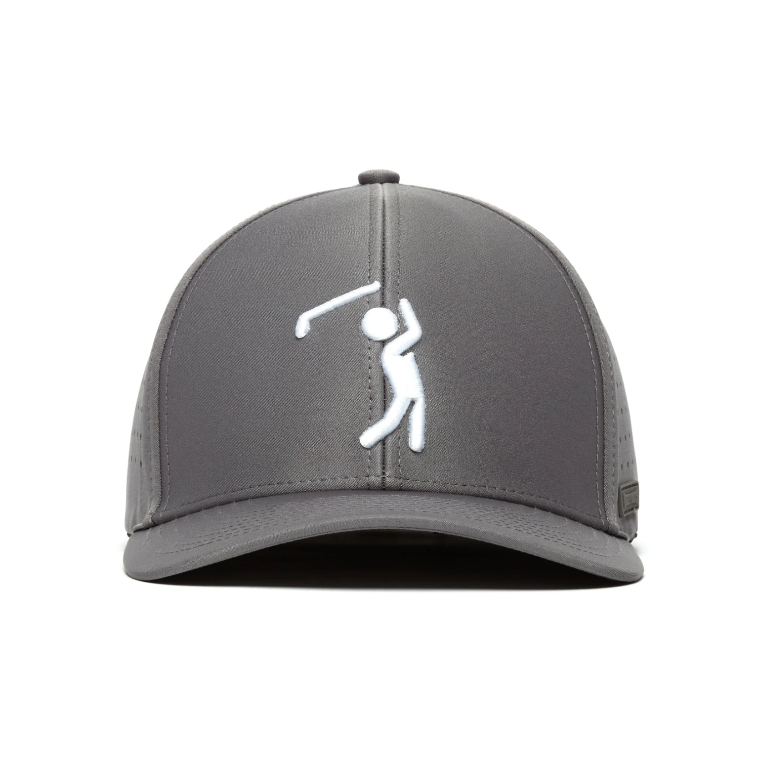 Bogeyman Charcoal - Performance Golf Hat - Stretch Fit 4 Bogeyman Charcoal - Performance Golf Hat - Stretch Fit - Image 2