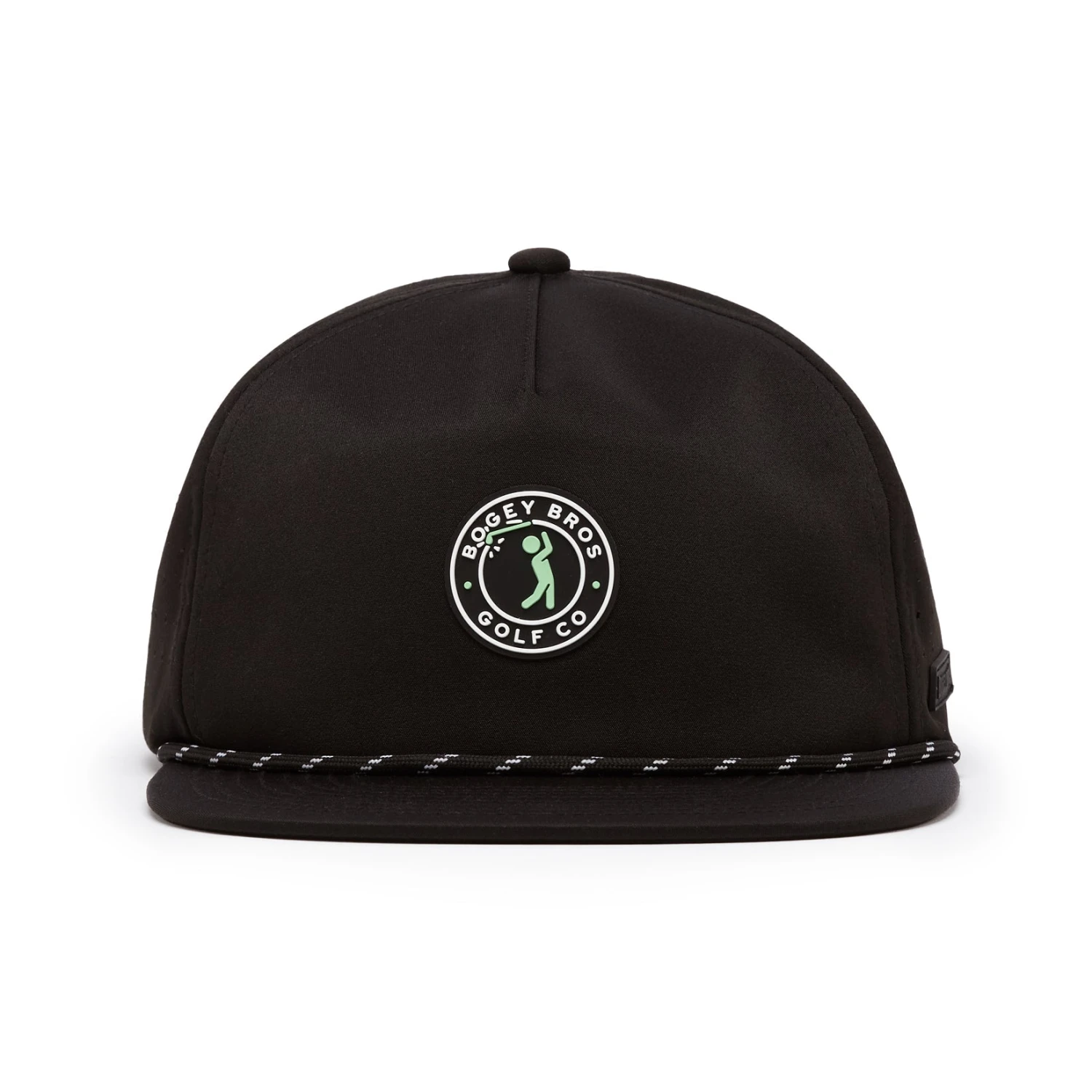 Bogeyman Stamp Black - Unstructured Flat Bill Hat - Snapback 4 Bogeyman Stamp Black - Unstructured Flat Bill Hat - Snapback - Image 2