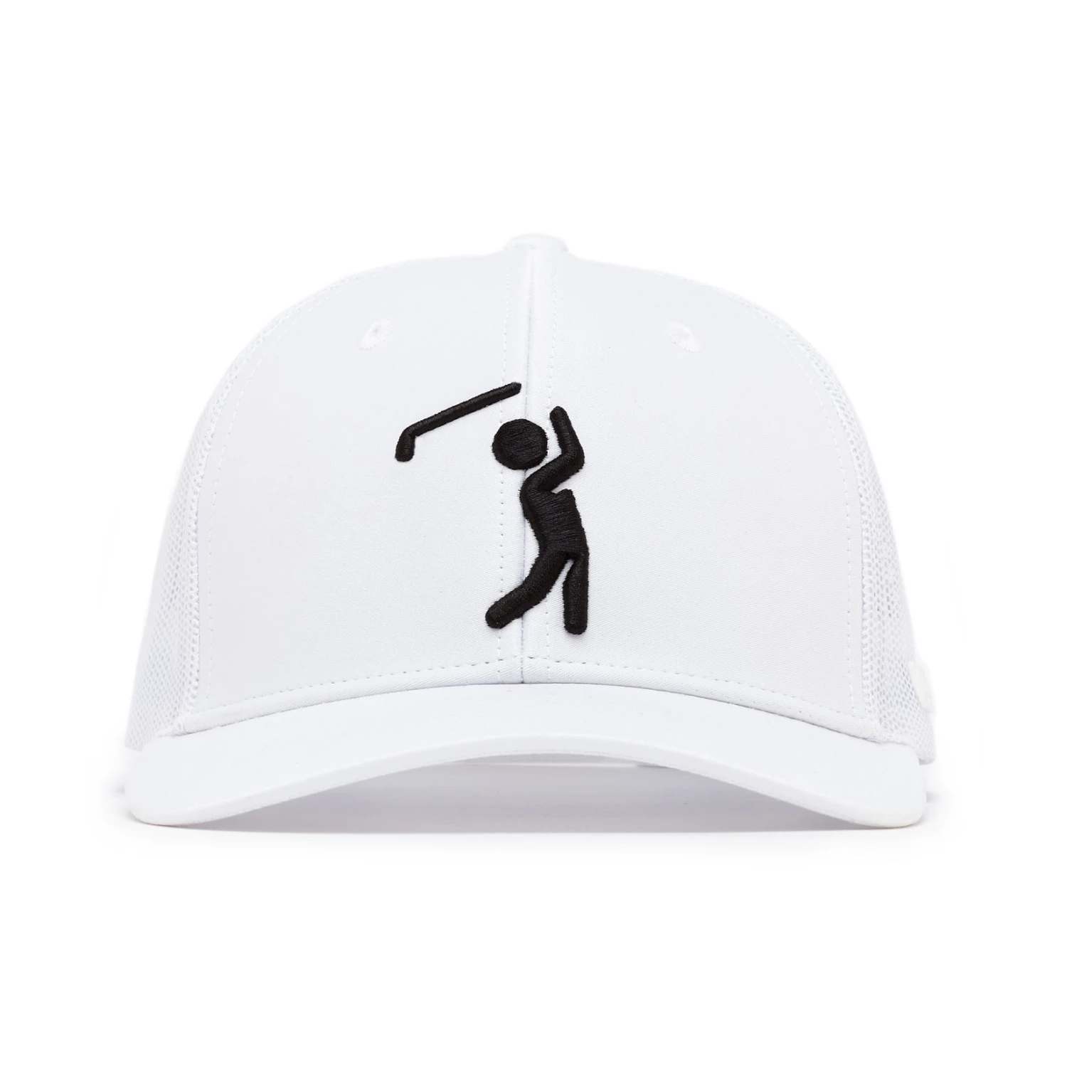Bogeyman White/White - Mesh Trucker Hat - Snapback 4 Bogeyman White/White - Mesh Trucker Hat - Snapback - Image 2