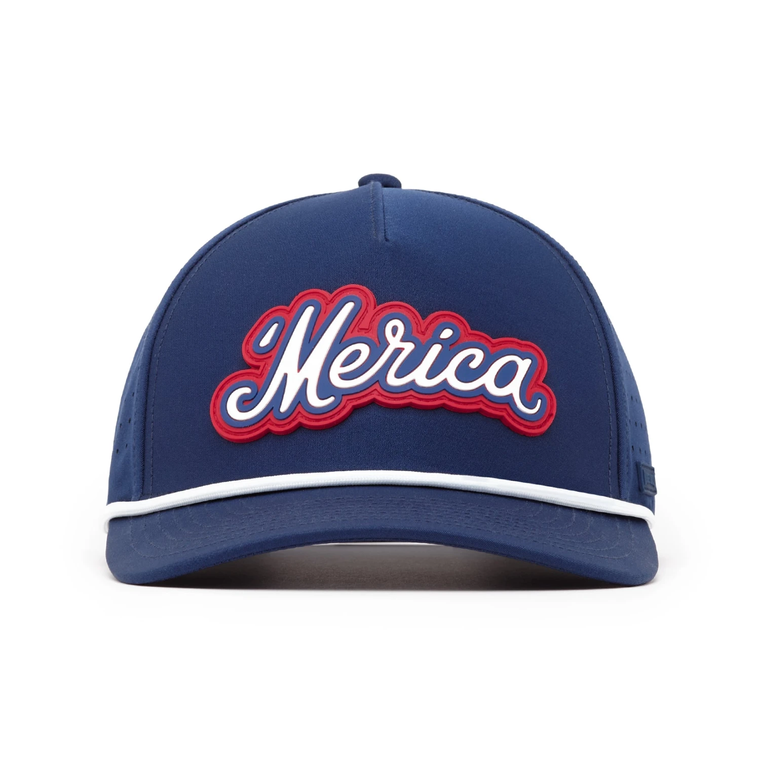 'Merica Navy - Performance Golf Rope Hat - Snapback 4 'Merica Navy - Performance Golf Rope Hat - Snapback - Image 2