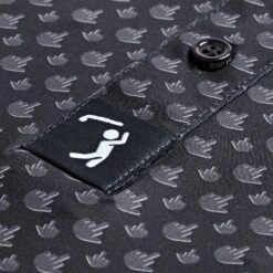Birdie Finger - Raven - Polo 11 Birdie Finger - Raven - Polo -Bogey Bros Shop 02 mpolo BirdieFinger Raven label