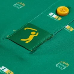 Dumpster Fire - Green - Polo 11 Dumpster Fire - Green - Polo -Bogey Bros Shop 02 mpolo DumpsterFire Green label