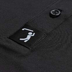 Solid Black - Polo -Bogey Bros Shop 02 mpolo SFWSolids Black label
