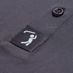Solid Charcoal - Polo 11 Solid Charcoal - Polo -Bogey Bros Shop 02 mpolo SFWSolids Charcoal label