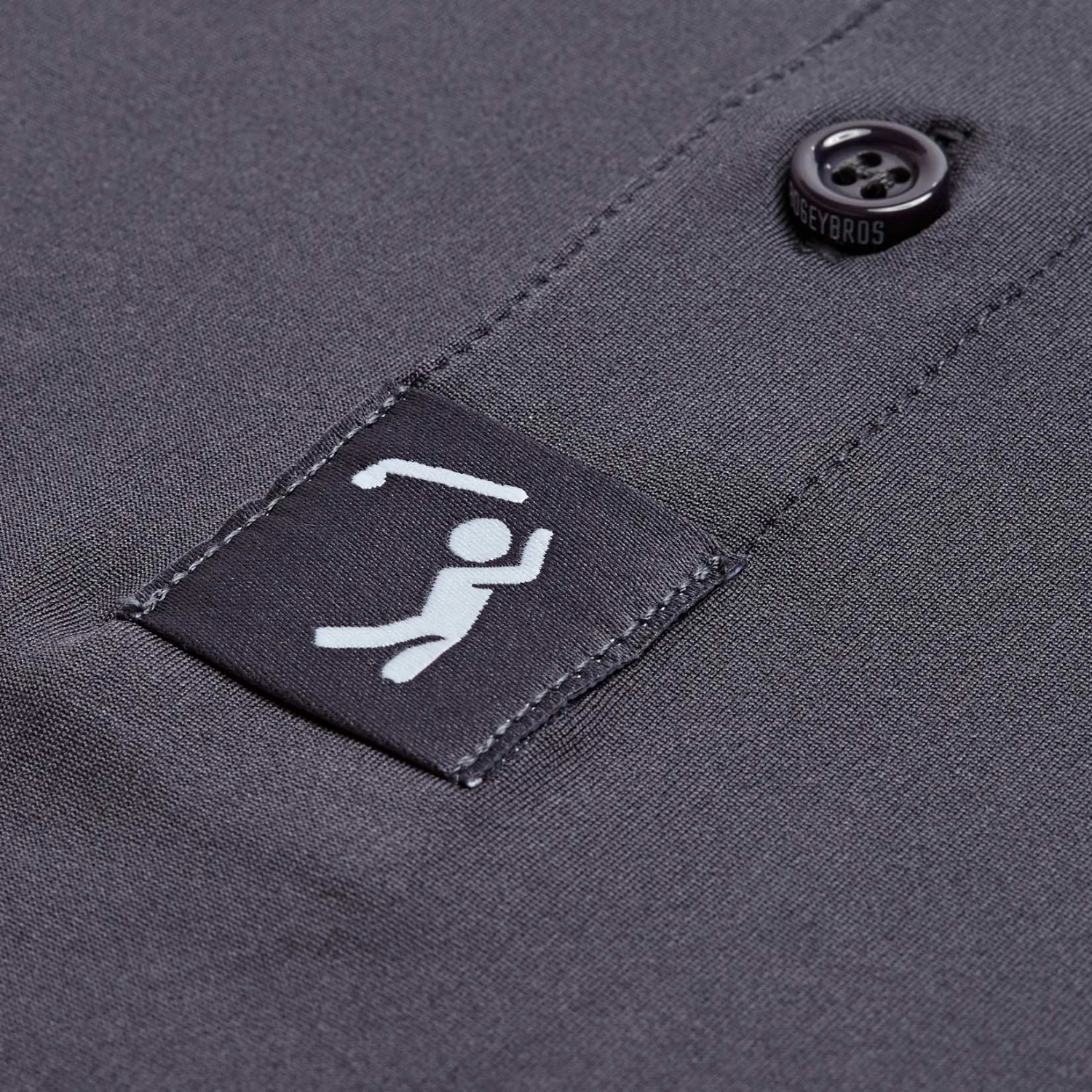 Solid Charcoal - Polo 6 Solid Charcoal - Polo - Image 4
