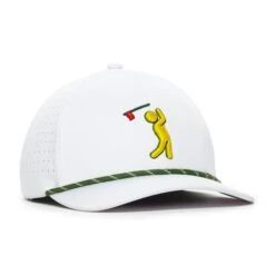 "Major" Bogeyman - Performance Golf Hat - Stretch Fit -Bogey Bros Shop 03 hatSF Bogeyman Azaleas right