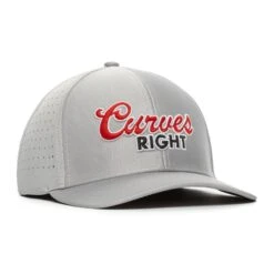 Curves Right - Performance Golf Hat - Stretch Fit 8 Curves Right - Performance Golf Hat - Stretch Fit -Bogey Bros Shop 03 hatSF CurvesRight right