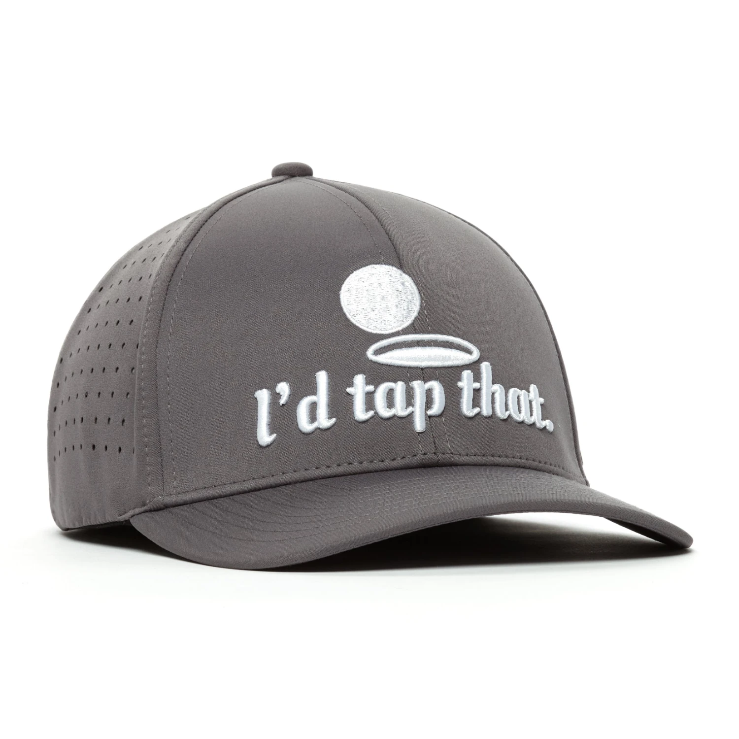 I'd Tap That - Performance Golf Hat - Stretch Fit 5 I'd Tap That - Performance Golf Hat - Stretch Fit - Image 3