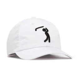 Bogeyman White/Black - Dad Hat 9 Bogeyman White/Black - Dad Hat -Bogey Bros Shop 03 hat BogeyBros Dad White Black right