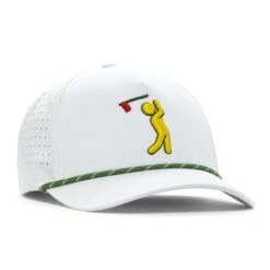 "Major" Bogeyman - Performance Golf Rope Hat - Snapback -Bogey Bros Shop 03 hat Bogeyman Azaelas right 1cba5cb5 6321 4411 a7d5 488d673cf03a