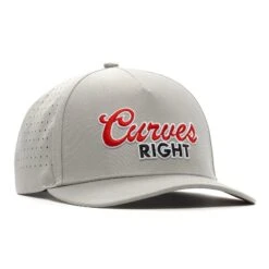 Curves Right - Performance Golf Hat - Snapback -Bogey Bros Shop 03 hat CurvesRight right