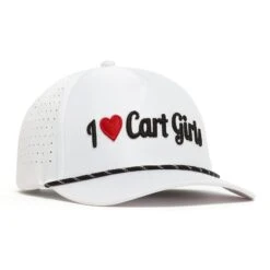 I Heart Cart Girls - Performance Golf Rope Hat - Snapback -Bogey Bros Shop 03 hat IHeartCartGirls right 5c56117a a253 4e14 9ef8 a23f5a42390c