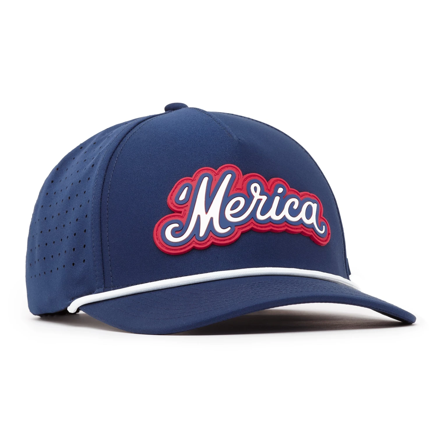 'Merica Navy - Performance Golf Rope Hat - Snapback 5 'Merica Navy - Performance Golf Rope Hat - Snapback - Image 3