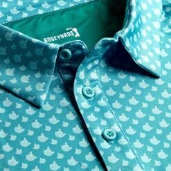 Birdie Finger - Polo 10 Birdie Finger - Polo -Bogey Bros Shop 03 mpolo BirdieFinger placket