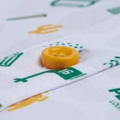 Dumpster Fire - White - Polo 12 Dumpster Fire - White - Polo -Bogey Bros Shop 03 mpolo DumpsterFire White button