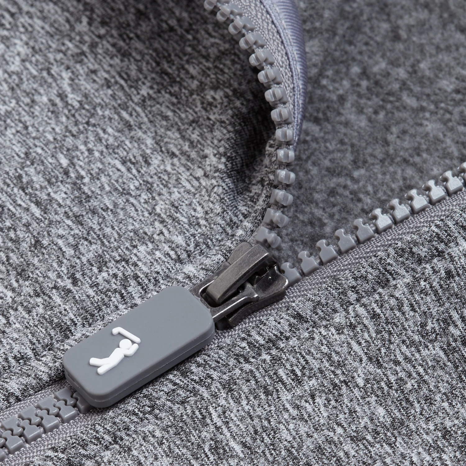 Heather Gray - Q-Zip 4 Heather Gray - Q-Zip - Image 2