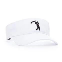 Bogeyman White/Black - Visor 9 Bogeyman White/Black - Visor -Bogey Bros Shop 03 visor BogeyMan White Black right