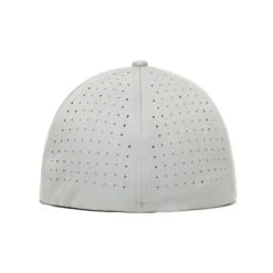 Bogeyman Light Grey - Performance Golf Hat - Stretch Fit -Bogey Bros Shop 04 hatSF Bogeyman LightGrey back