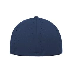 Bogeyman Navy - Performance Golf Hat - Stretch Fit -Bogey Bros Shop 04 hatSF Bogeyman Navy White back