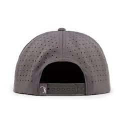 Bogeyman Stamp Charcoal - Unstructured Flat Bill Hat - Snapback 10 Bogeyman Stamp Charcoal - Unstructured Flat Bill Hat - Snapback -Bogey Bros Shop 04 hat BogeyBros FlatBill DarkGrey back