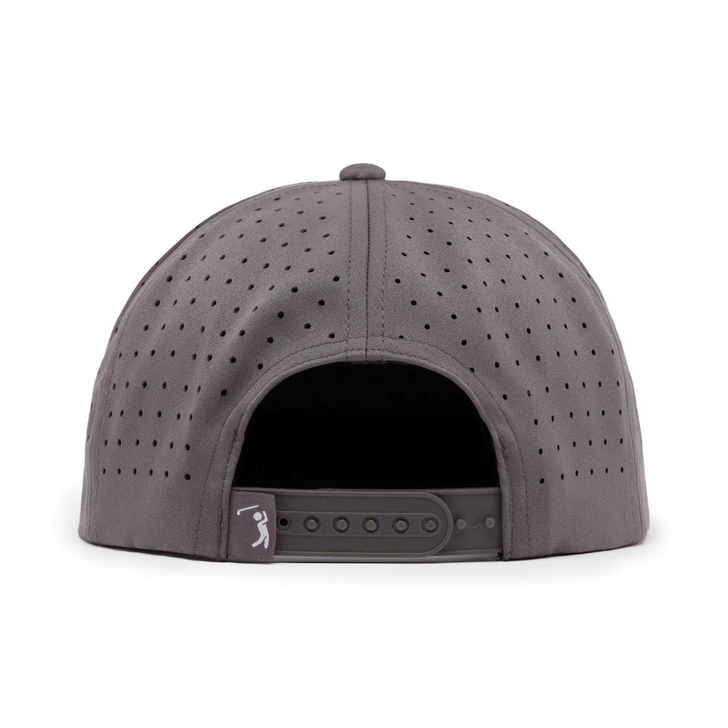 Bogeyman Stamp Charcoal - Unstructured Flat Bill Hat - Snapback 6 Bogeyman Stamp Charcoal - Unstructured Flat Bill Hat - Snapback - Image 4