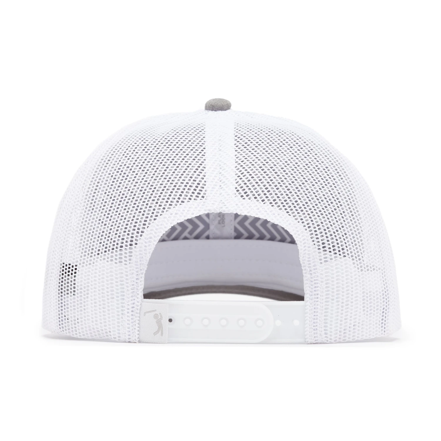 Bogeyman Heather/White - Mesh Trucker Hat - Snapback 6 Bogeyman Heather/White - Mesh Trucker Hat - Snapback - Image 4