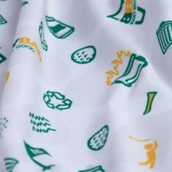 Dumpster Fire - White - Polo 13 Dumpster Fire - White - Polo -Bogey Bros Shop 04 mpolo DumpsterFire White pattern