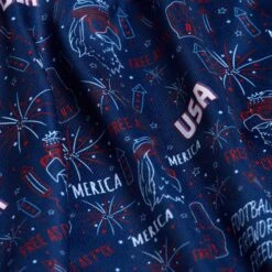 'Merica - Navy - Women's Polo 11 'Merica - Navy - Women's Polo -Bogey Bros Shop 04 wpolo Merica Blue pattern