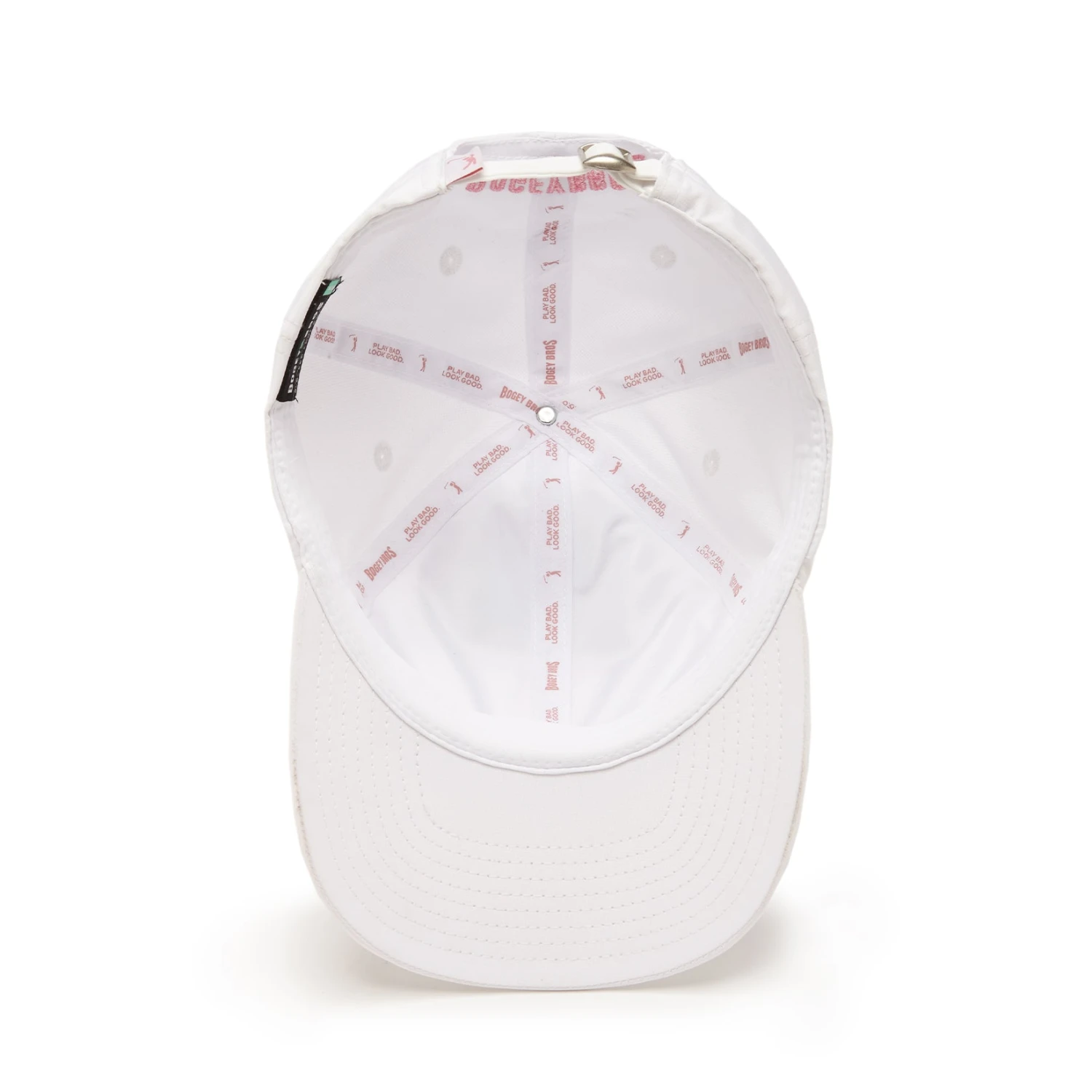 Bogeyman White/Pink - Dad Hat 7 Bogeyman White/Pink - Dad Hat - Image 5