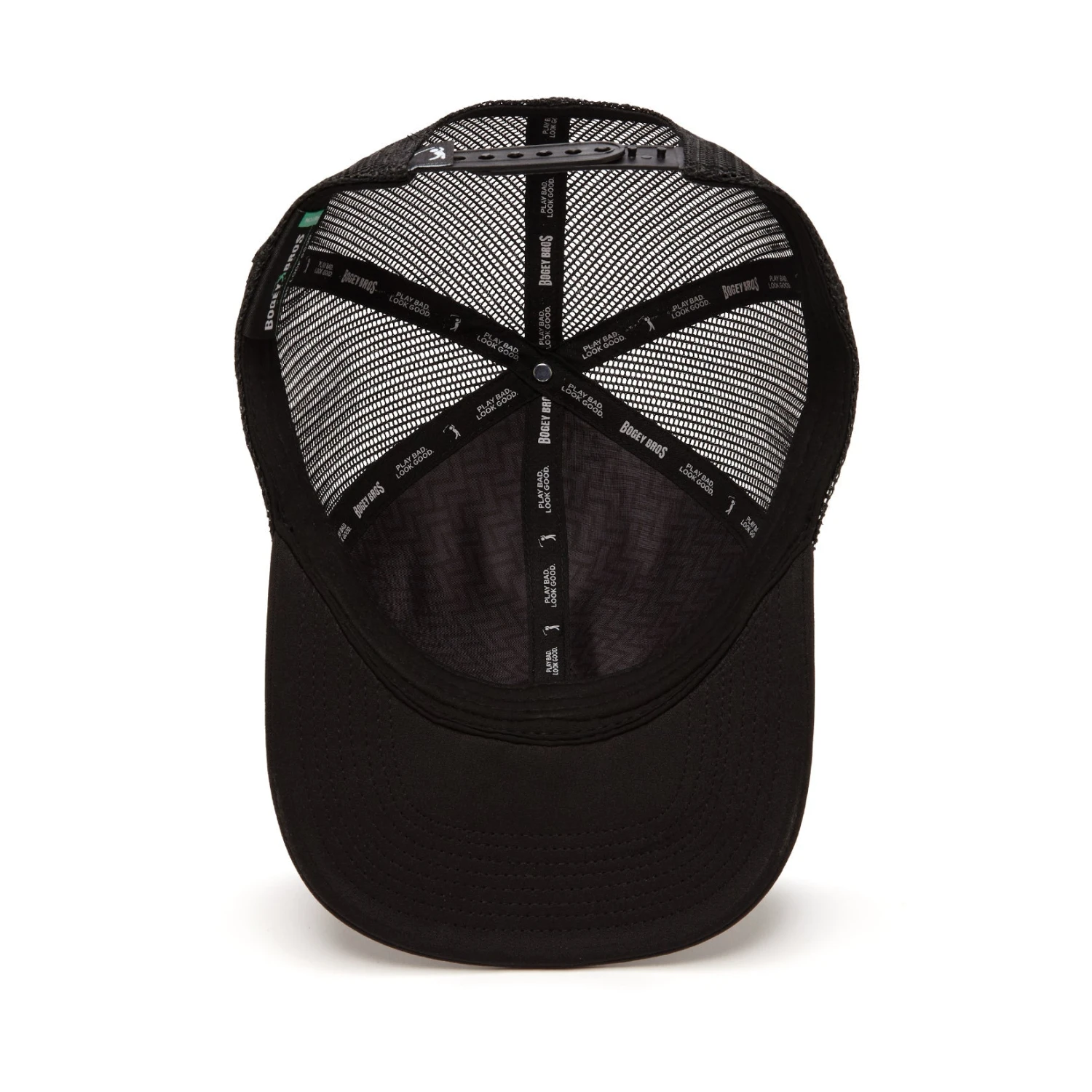 Bogeyman Black/Black - Mesh Trucker Hat - Snapback 7 Bogeyman Black/Black - Mesh Trucker Hat - Snapback - Image 5
