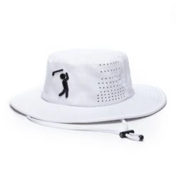 Bogeyman White - Bucket Hat 12 Bogeyman White - Bucket Hat -Bogey Bros Shop 05 hat bucket White strap