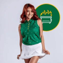 Dumpster Fire - Green - Women's Polo