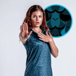 Eyes Up Here - Zapped - Women's Polo