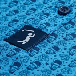 Mt. Crushmore - Polo 11 Mt. Crushmore - Polo -Bogey Bros Shop BB July4 Polo BLUE Logo 04